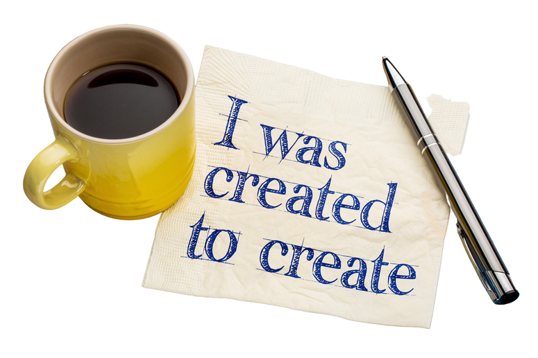 I was created to create